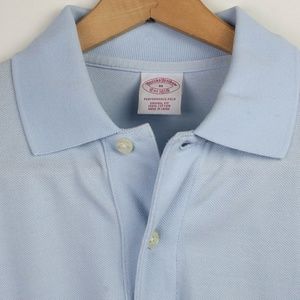 Brooks Brothers Light Blue Polo, M